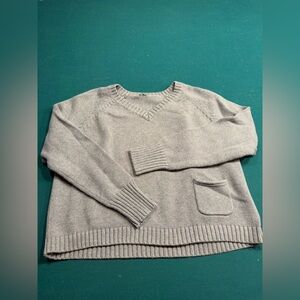 Women’s Grey Cropped  Sweater
